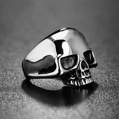 High Polish Pirate Skull Ring