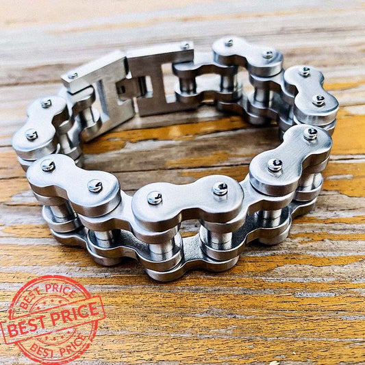 Vintage Motorcycle Chain Bracelet