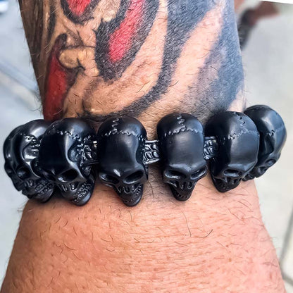 Black Hills - Skull Around Bracelet