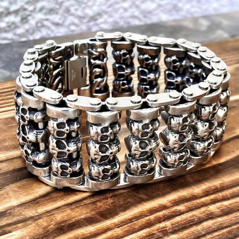 Thunder Roads - Skull Bracelet