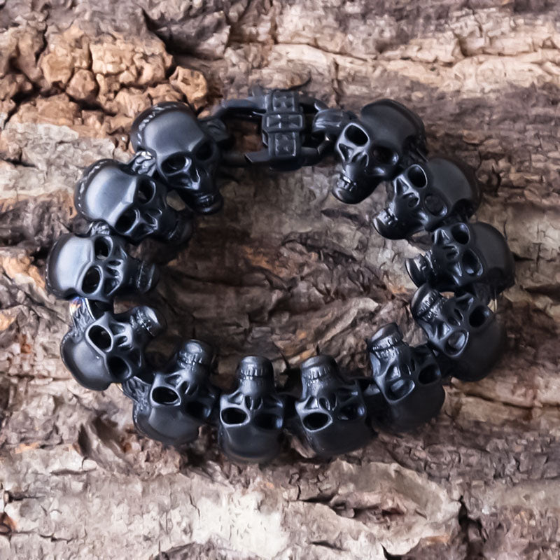 Black Hills - Skull Around Bracelet