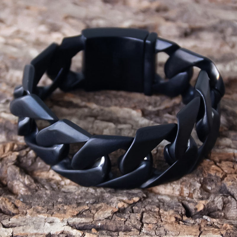 Vintage Bagger Bracelet - All Black