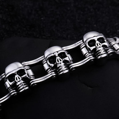 Circle of Skulls Bracelet