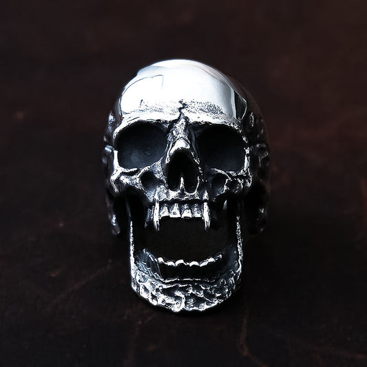 Heavy Metal Zombie Vampire Skull Ring