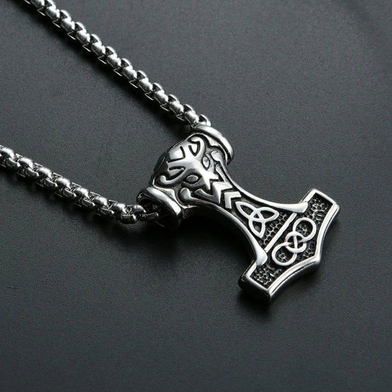 Thor’s Hammer Viking Necklace