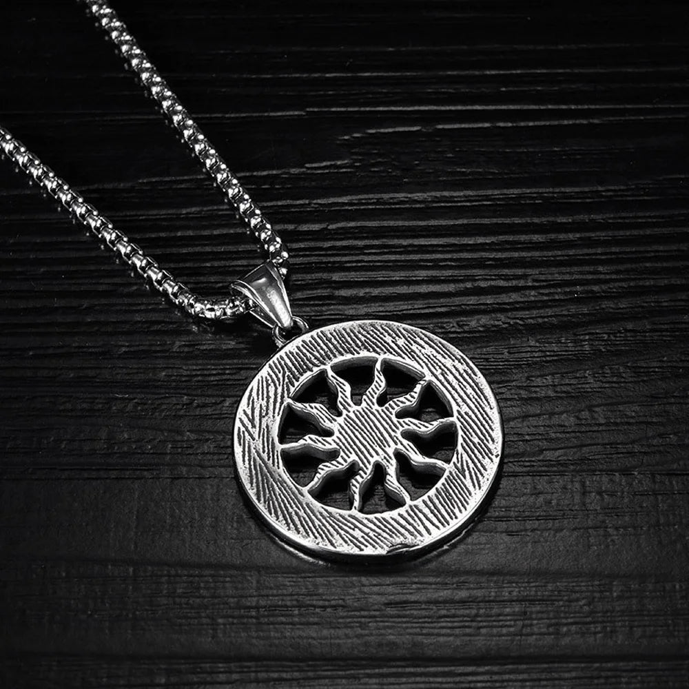 Sun God Apollo Rune Necklace