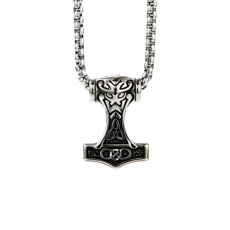 Thor’s Hammer Viking Necklace