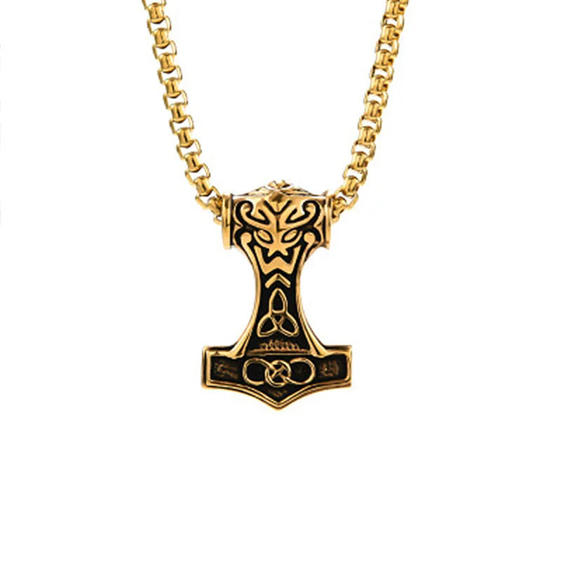 Thor’s Hammer Viking Necklace