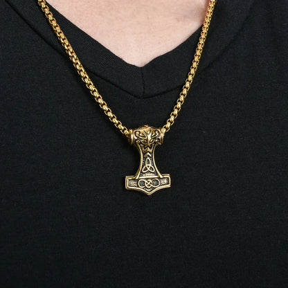 Thor’s Hammer Viking Necklace