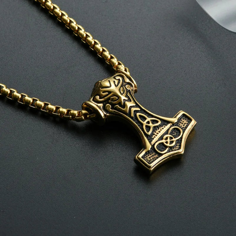 Thor’s Hammer Viking Necklace