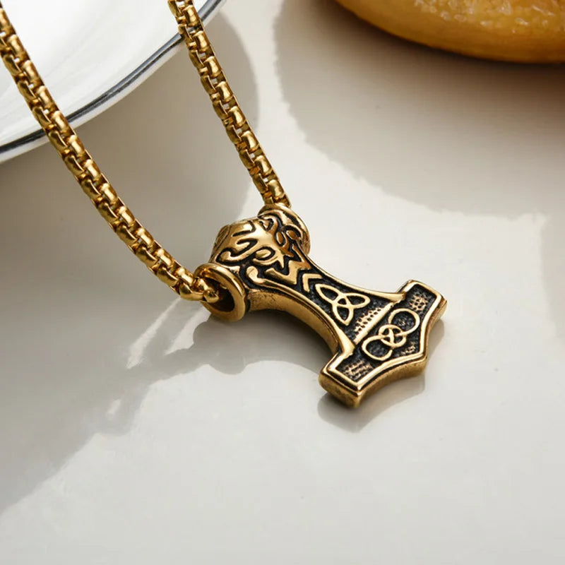 Thor’s Hammer Viking Necklace